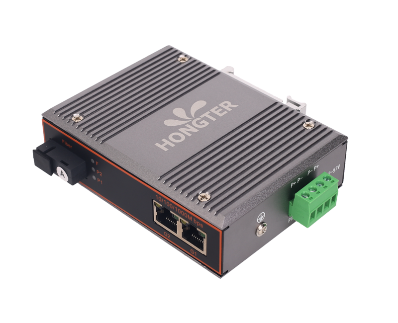 非網管百兆1光2電POE工業級交換機 